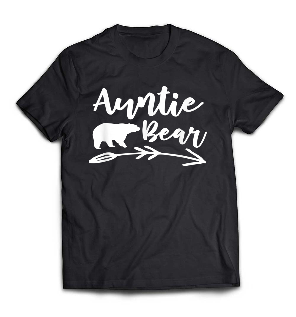 “Auntie Bear” T-Shirt – The Perfect Gift for Camping-Loving Aunts